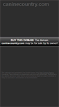 Mobile Screenshot of caninecountry.com